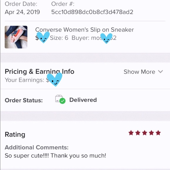 Converse Women's Slip on Sneaker - Picture 4 of 4